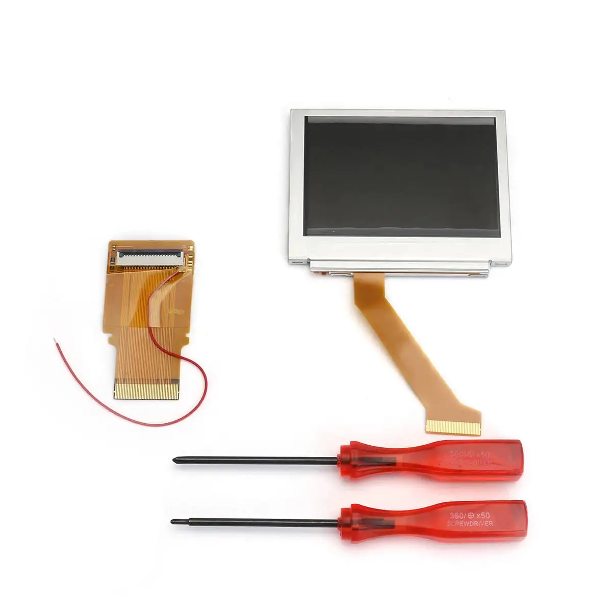 

40 Pin 32 Pin Ribbon Cable Backlit Adapter +GBA SP AGS 101 Backlit Screen Mod Kit For Games Boy Advance Video Replacement Parts