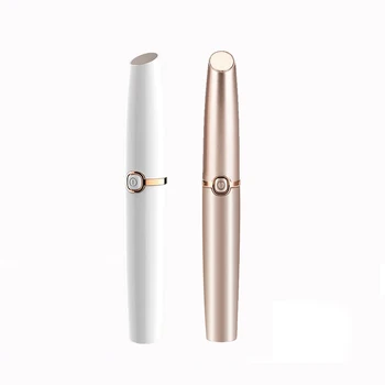 

Mini Electric Eyebrow Trimmer Eye Makeup Care Lipstick Brows Pen Hair Remover Painless Eyebrow Razor LED Light Epilator Shaver