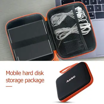 

MAIWO KT04 Mobile Hard Disk Storage Box Pouch HDD Case Protect Bag Power Bank Earphones U Disk Card Reader Organizer