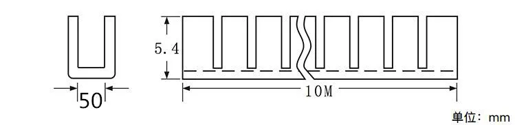 Новая кабельная втулка прокладка стол провод Впускной выход уплотнительное кольцо Отверстие крышка 10 м зазубренный шпон кромкооблицовочная лента для защиты кабеля - Цвет: KG-050