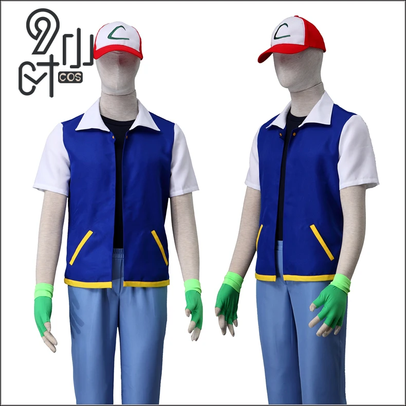 5PCS Cosplay Japanse anime Pokemon Pocket Monster Cos Ash Ketchum dagelijkse kleding MANNEN Volwassen kinderen Cos kostuum Halloween 5PCS Cosplay Japanse anime Pokemon Pocket Monster Cos Ash Ketchum dagelijkse kleding MANNEN Volwassen kinderen Cos kostuum Halloween
