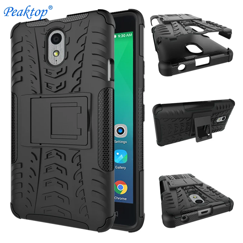 

For Lenovo VIBE P1m a40 a50 c50 P1 M Case P1ma40 P1ma50 P1mc50 Hybrid Soft Silicone Hard Plastic Armor Stand Phone Cover