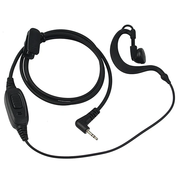 C-тип 1Pin ушной крючок микрофон наушник для Hytera HYT TC1688/TC-320/TC-310 для Motorola T6200 двухстороннее радио C2291A