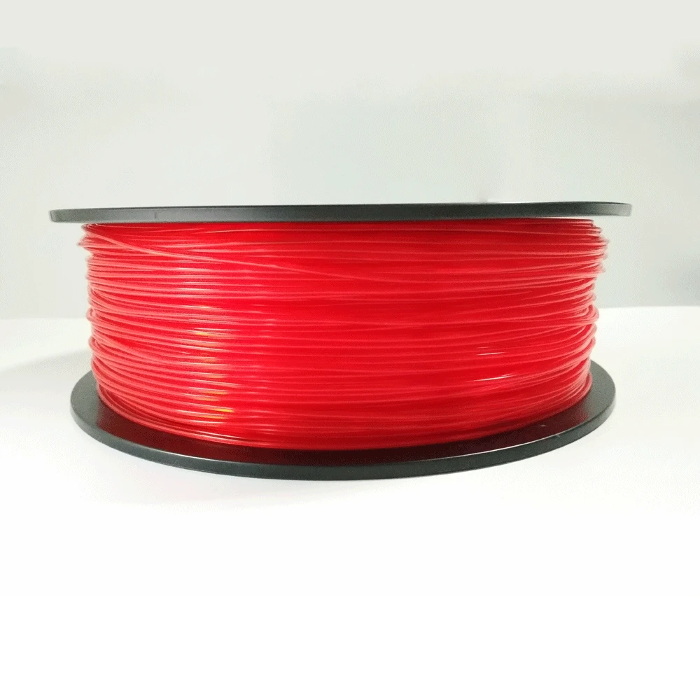 PETG Carbon Fiber Premium 3D Printer Filament Extremely Rigid Carbon Fiber 1.75mm +/- 0.02mm 1 KG (2.2 lb) transparent filament 3D Printing Materials