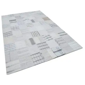 

202x300 Cm Beige Handmade Rugs Patchwork Rug-7x10 Ft