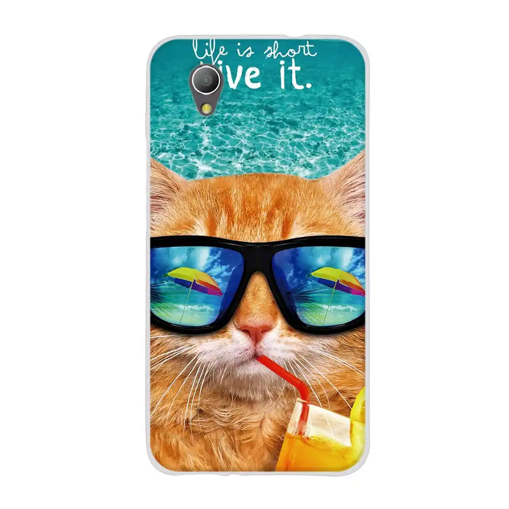 Чехол для Alcatel 1 1C 1S 1X 2019 чехол телефона силиконовый бампер из ТПУ милый