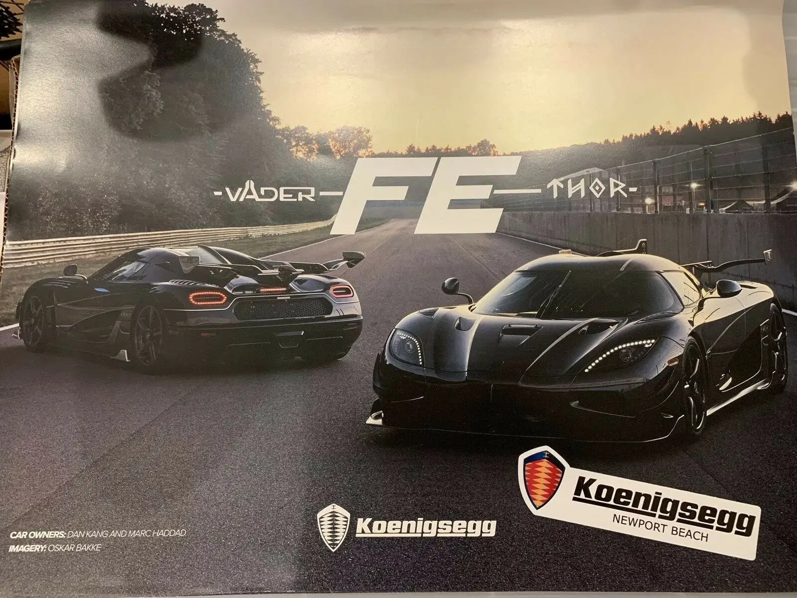Koenigsegg Agera одна редкая суперкар вау Шелковый тканевый плакат Арт Спальня