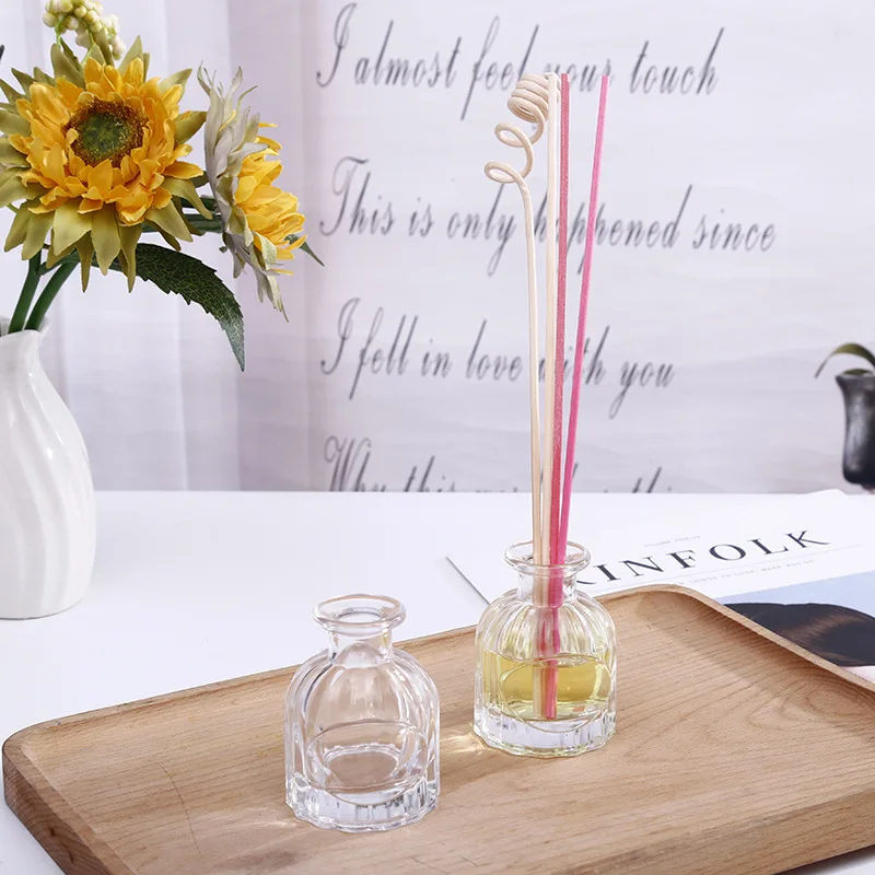 5 шт./компл. 45 мл стеклянная Арома бутылка ротанга DiffuserPerfume бутылка аромат для возгонки Стекло контейнер для домашнего декора