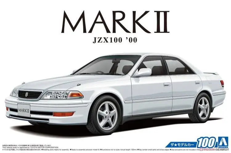 1/24 Toyota JZX100 Mark II универсал V༼ 05680|Наборы для сборки моделей| |