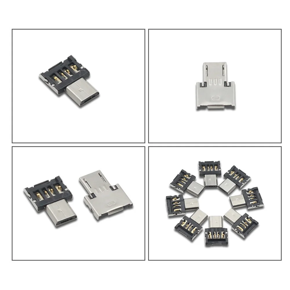 Портативный Мини Micro USB конвертер OTG адаптер Micro USB разъем для huawei samsung кардридер планшет type-C USB OTG