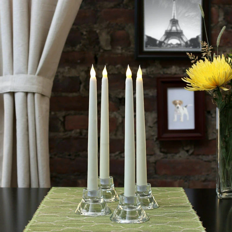 LED Wedding Dating Candlelight Dinner Decor Electronic Candle Lights Plastic Christmas Decoration For Home Cafe Restaurant