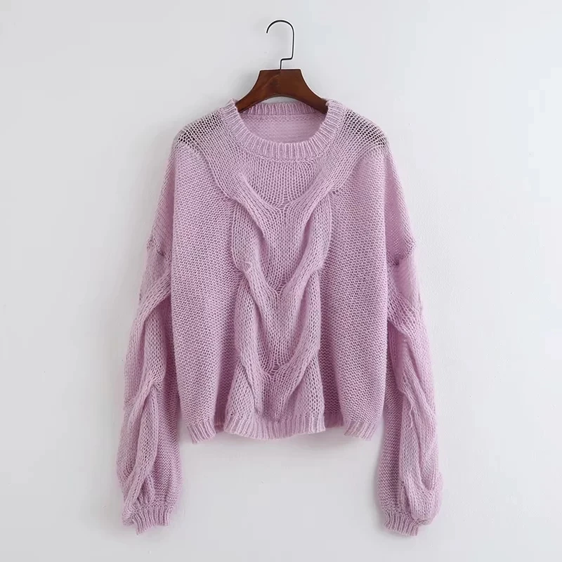 Осень kawaii Белый мохеровый свитер женский пуловер sueter mujer invierno ленивый корейский стиль зимняя одежда женский длинный свитер