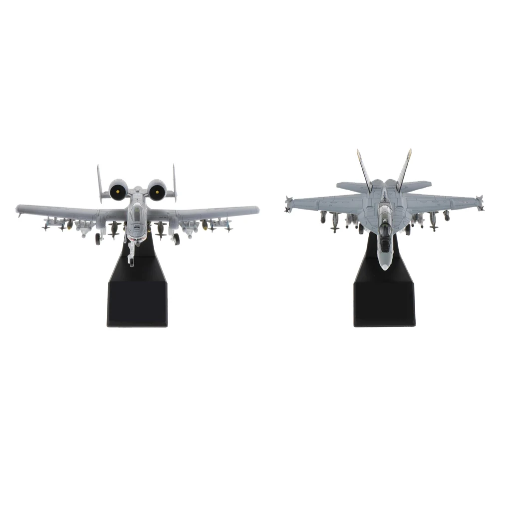2X1/100 F/A 18 Strike Американский истребитель и Брикет литая модель самолета