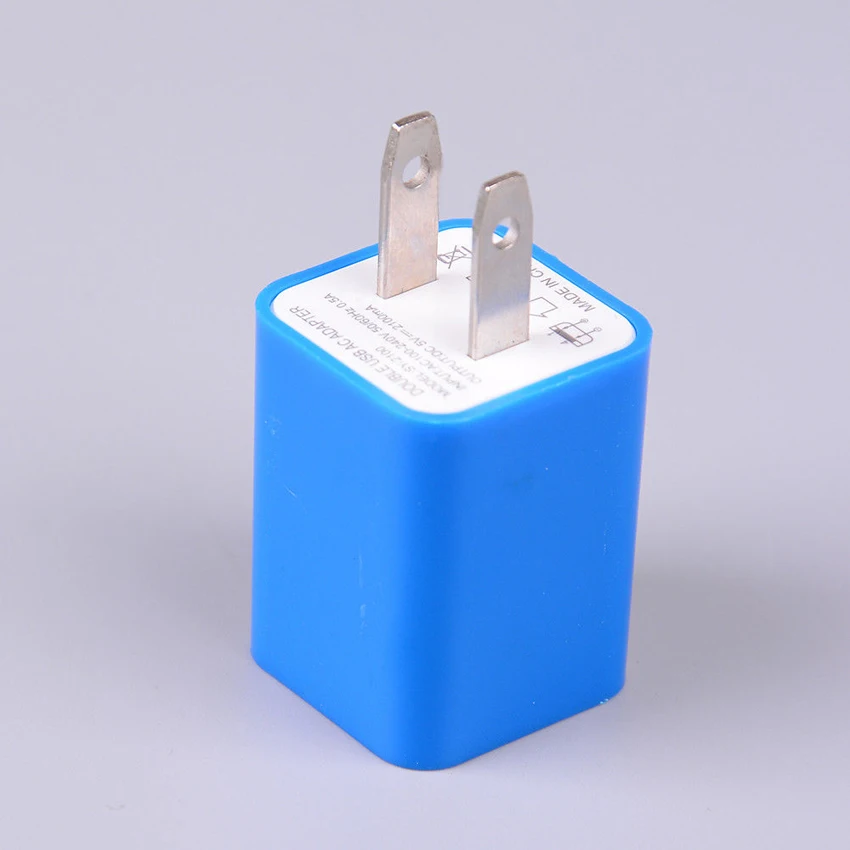 usb c 20w 5V 1A US Plug USB Charging Dual Port Power Adapter For Home Travel Wall Charger For Cell Phone wallcharger