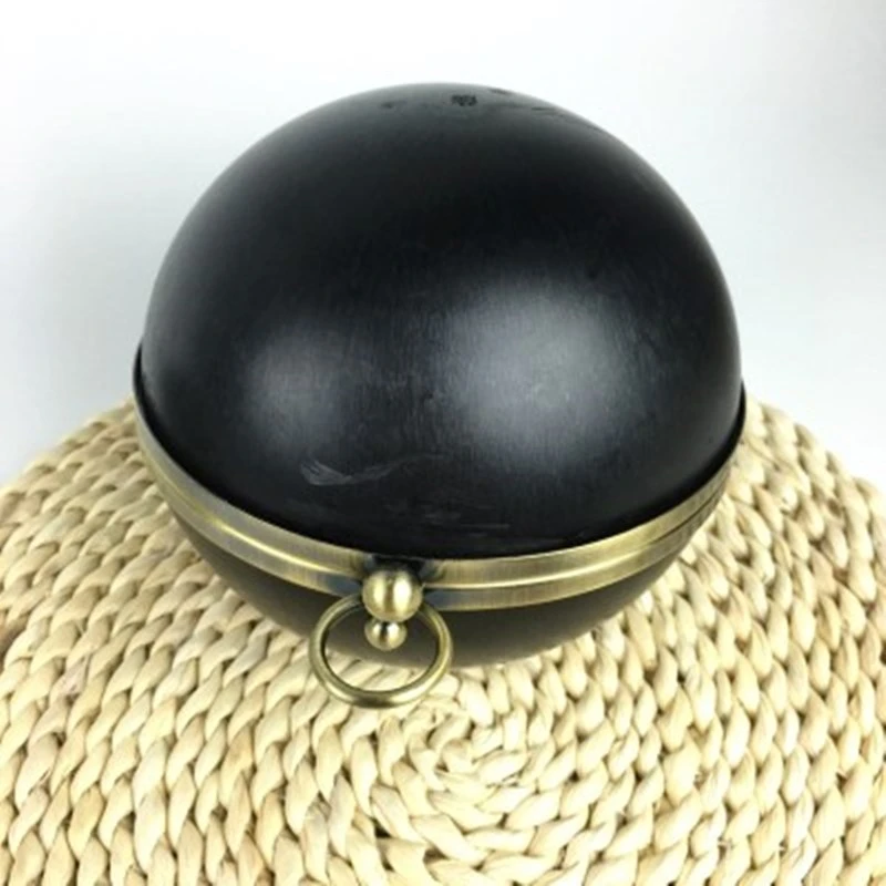 Juego de marcos redondos de metal de 14 cm con bola grande y de plástico negra, para monedero, asas obag, vendedor fábrica de China|Piezas y accesorios para bolsos| - AliExpress