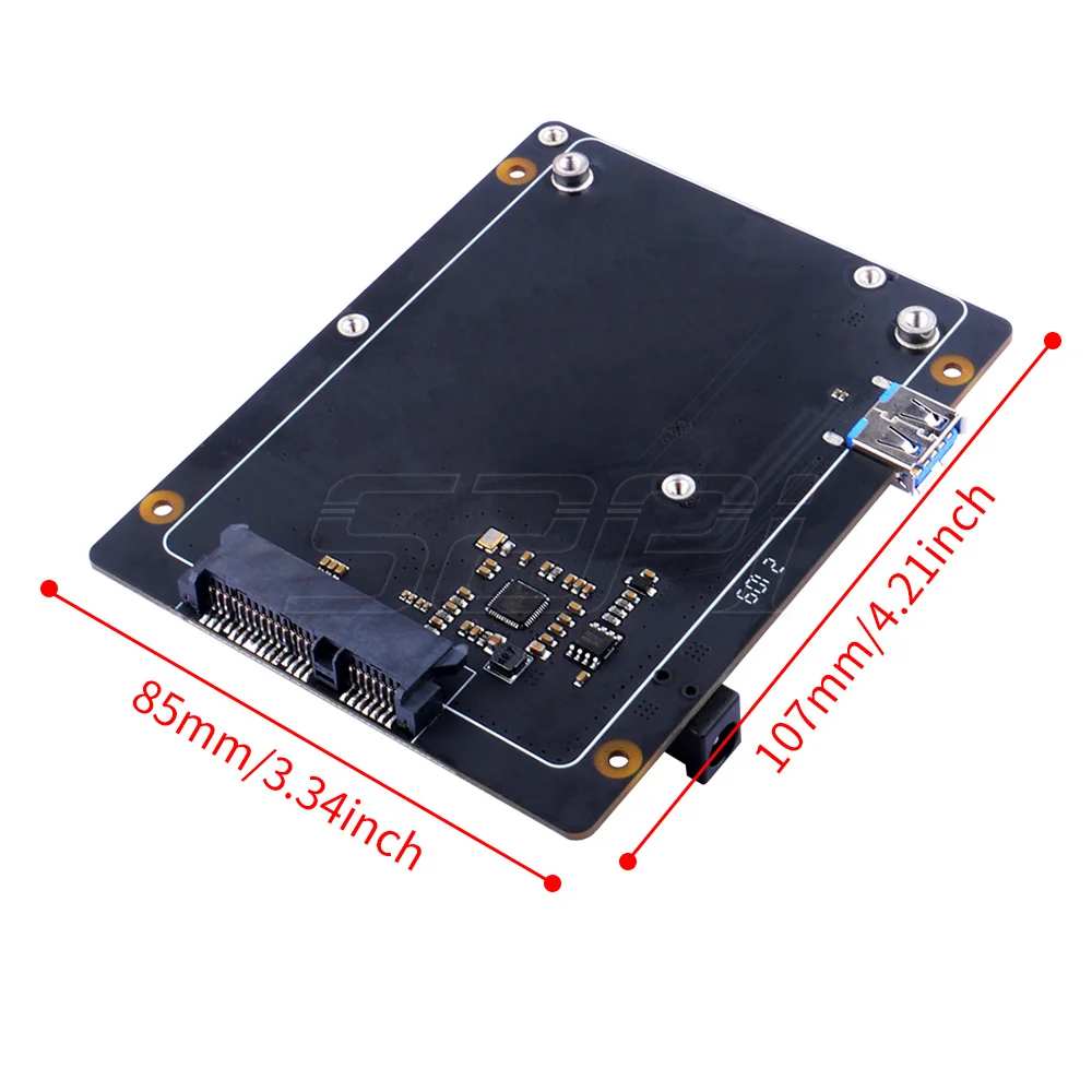   V2.0 X825 2.5 ġ SATA HDD/SSD 丮 Ȯ  ũ ̽,   4 B ( 4  B)