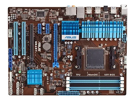 Goede ASUS M5A97 originele moederbord DDR3 Socket AM3 + USB2.0 USB3.0 32GB 970 Desktop motherborad