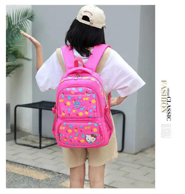 Школьные рюкзаки для подростков Mochila школьная сумка для ноутбука 1-6 лет милая девушка корейский стиль классический панельный Оксфорд молния
