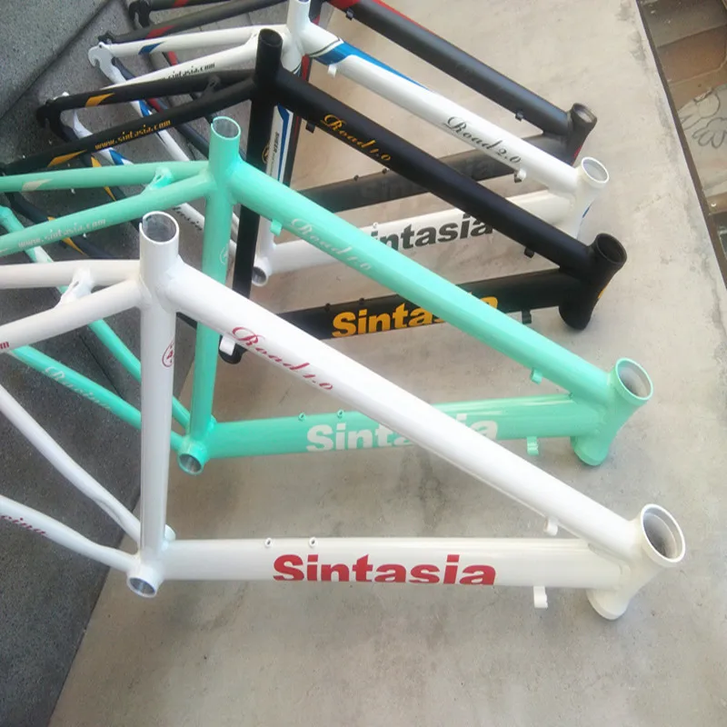 Best Lightweight Aluminium Alloy 700c bike Frame 46/48cm Road Bicycle Racing Frameset Suitable for DIY assembly 2 Best Lightweight Aluminium Alloy 700c bike Frame 46/48cm Road Bicycle Racing Frameset Suitable for DIY assembly 2