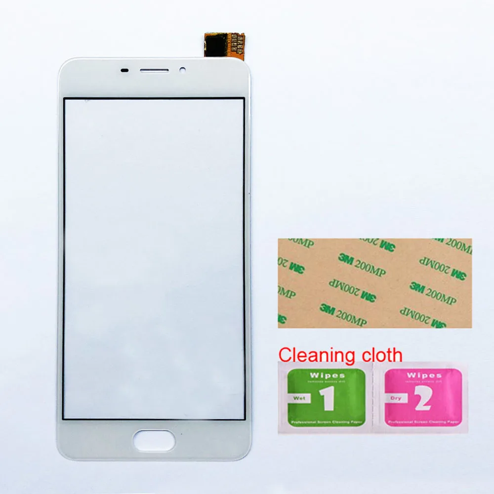 M6 White 5,2 ''сенсорный экран для Meizu M6 MZ-MEIZU M6 сенсорный экран дигитайзер сенсор стеклянная панель Замена - Цвет: M6 White