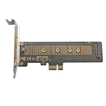 

NVMe PCIe M.2 NGFF SSD to PCIe X1 4.0 adapter card with bracket