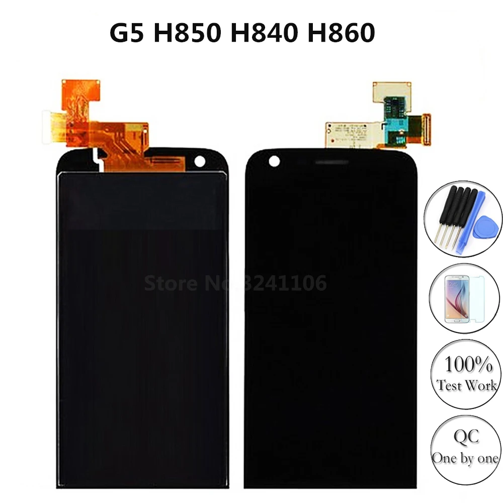 

CXHKRR 5.3'' Display For LG G5 H850 H840 H860 LCD Screen Replacment G5 Display Touch Screen Assembly