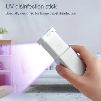 

Adjustable UVC Lamp UV Rechargeable Disinfection Germicidal Lamp Handheld Home Travel Sterilization Ultraviolet Sterilizer Light