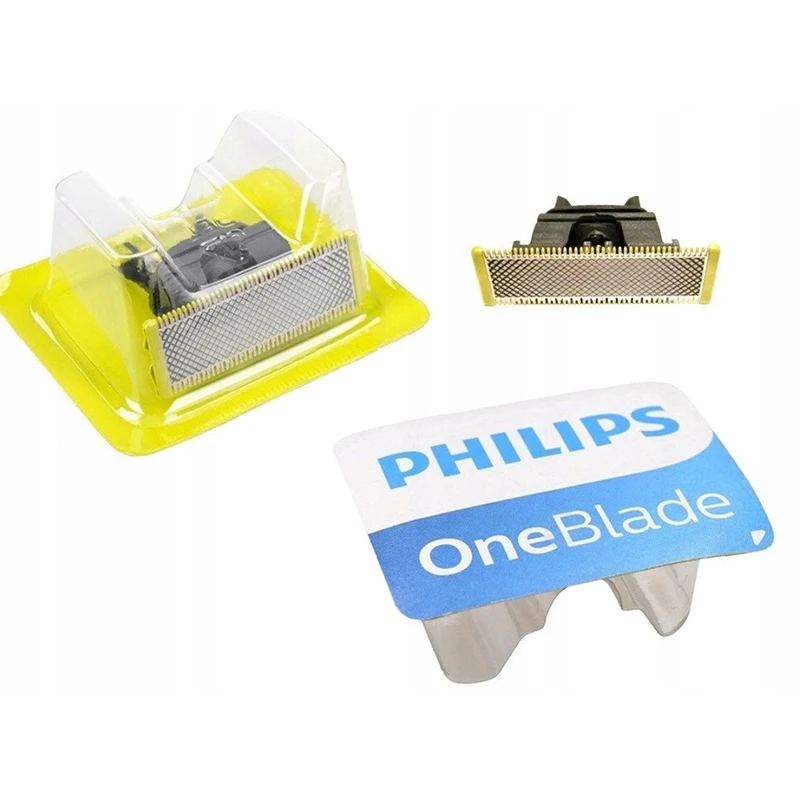 Men Manual Beard Shaver Head Replacement Blade Trimmer Blades Spare Parts For QP210-QP6523 OneBlade Razor | Красота и здоровье