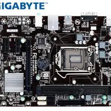 Gigabyte GA-H81M-S1 оригинальная материнская плата LGA 1150 DDR3 16 Гб USB3.0 I3 I5 I7 H81M-S1 H81used рабочего Материнская плата ПК