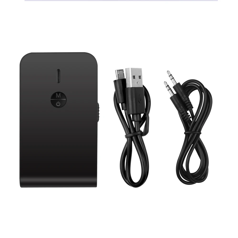 2 в 1 Bluetooth передатчик приемник BT-6 Bluetooth 5,0 адаптер с микро поддержкой Hands-free для ТВ наушников ПК аудио динамик