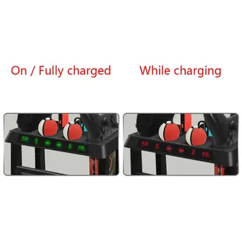 

Charging Stand Storage Rack for NS Switch Host PokeBall Pro Joy-Con Controller 95AF