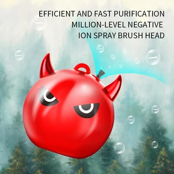 

Air Purifier ionizer Necklace , personal wearable Air Cleaner Mini Portable Air Freshener USB Charge
