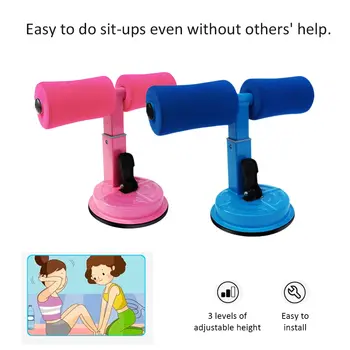 

Abdominal Exerciser Women Men Sit-Up Exerciser Thin Body Fat Burning Abdomen Trainer Strong Suction Exercise Fitness Equipment