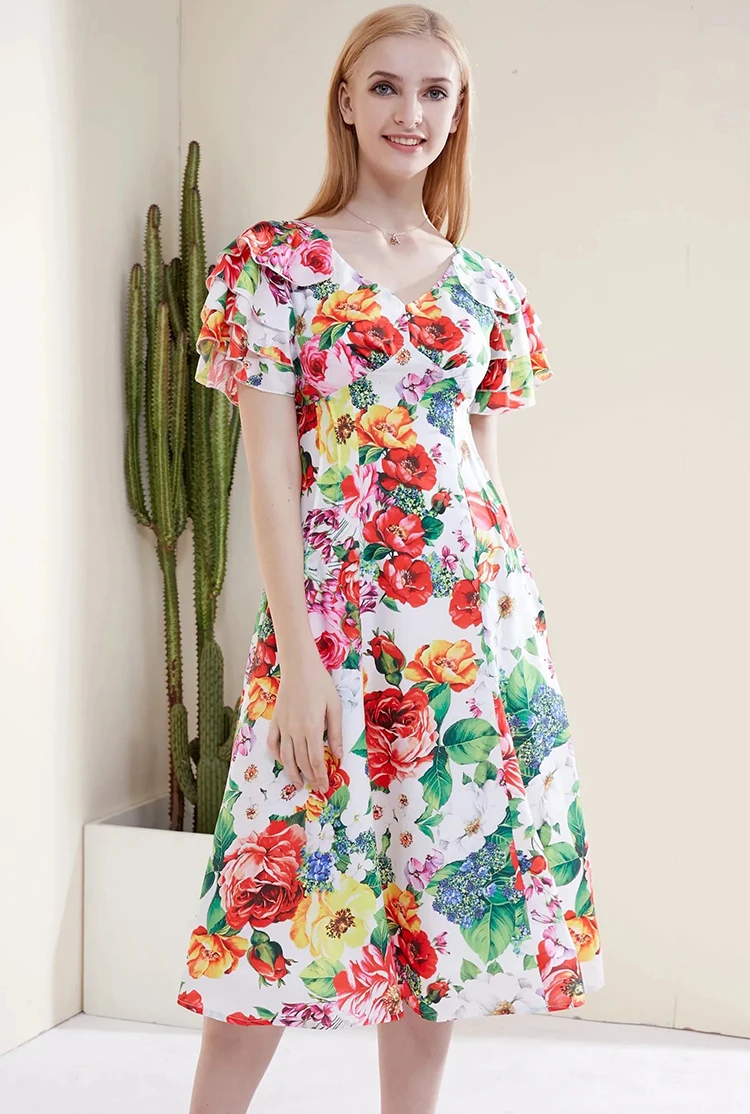 floral vacation dresses