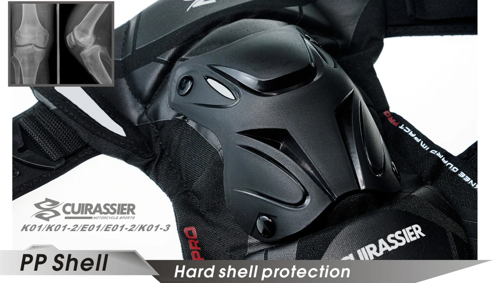 Cuirassier K01 Protective Motorbike Kneepad Motocross Motorcycle Knee Pads MX Protector Racing Guards Off-road Elbow Protection