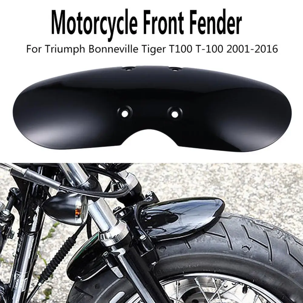 Hot Motorcycle Front Fender Motorcycle Fender Sludge Mud Shield For Triumph Bonneville Tiger T100 2001-16 Thruxton Scrambler 900