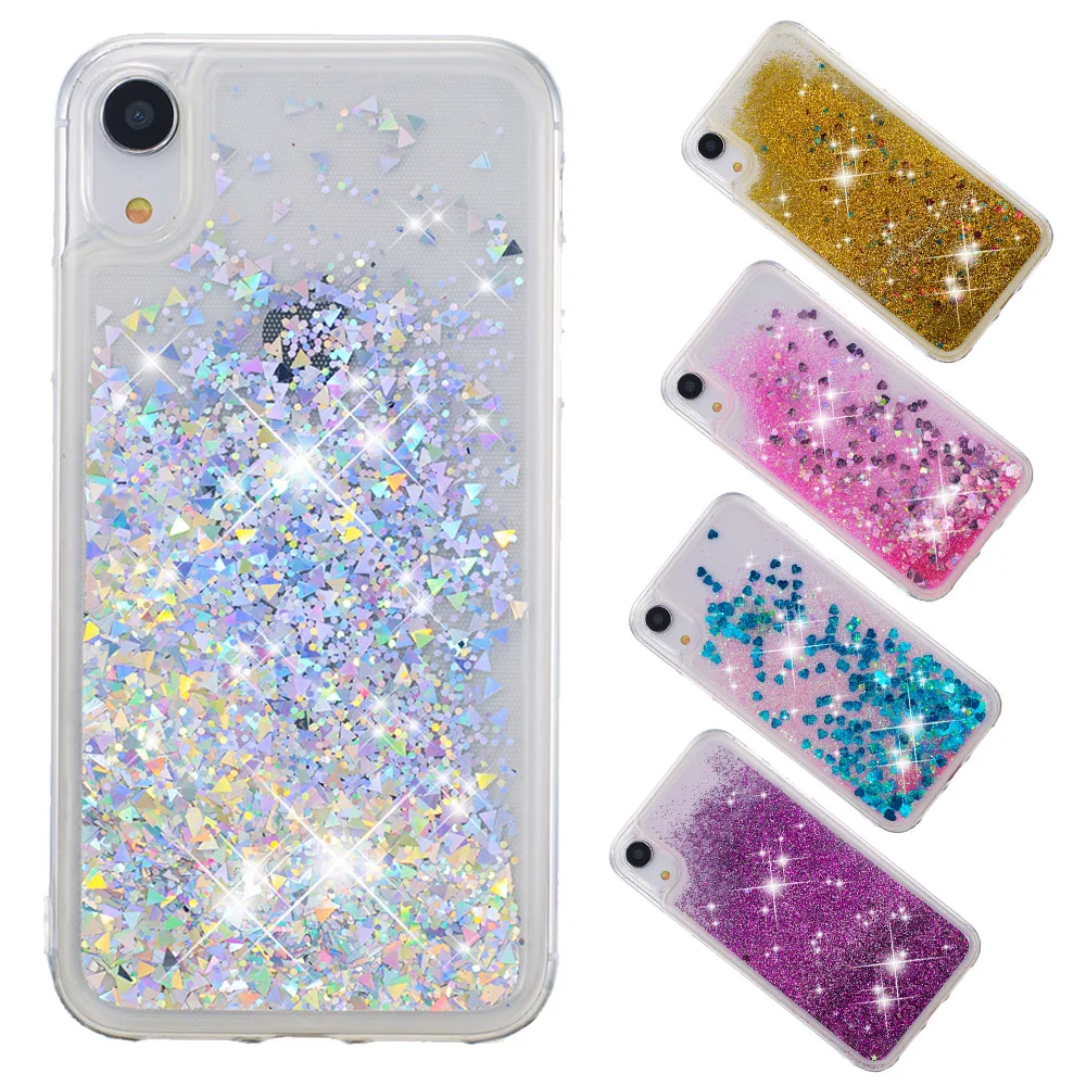 

Luxury Liquid Quicksand Phone Case For iPhone XR XS X XS Max 11 Pro Max 6 6S 7 8 Plus 5 5S SE Cases Glitter TPU Back Cover Coque