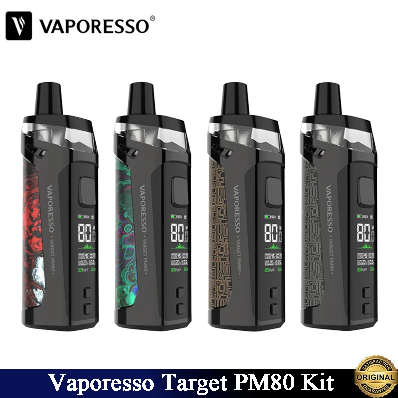 Электронная сигарета Vaporesso Target PM80 электронная со встроенным аккумулятором 2000 мАч