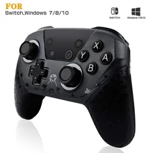 WUIYBN беспроводной NS Bluetooth геймпад NFC двойная вибрация шестиосевой гироскоп джойстик для nintendo Switch Pro контроллер