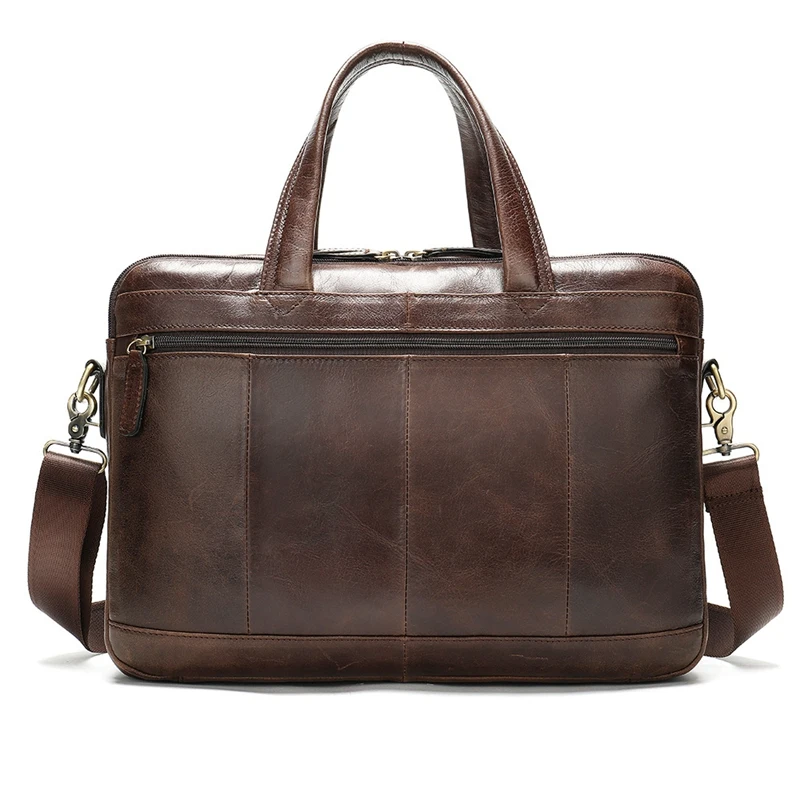 

Men's Briefcase Bag Men's Leather Laptop Bag for Men Office Bag for Men Porte Document Business Briefcase Handbag