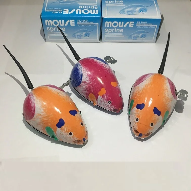 1Pcs Kids Classic Tin Wind Up Clockwork Toys Jumping Frog Rabbit Vintage Toy For Children Boys Girls Educational Retro Toys