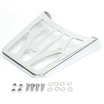 

For Sportster XL1200C XL1200S 1996-2000 XL883C XL883R XL1200R Rear Sissy Bar Luggage Rack Chrome