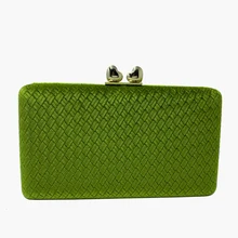 Королевский ночной зеленый/темно-синий/синий вельветовый клатч с зажим-сердце вечерние сумки и вечерние сумки для женщин выпускного вечера