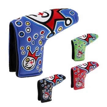 

Premium PU Leather Golf Putter Headcover Club Head Cover Perfect for Mallet Putters - Anti-Scratch Durable Waterproof Stylish