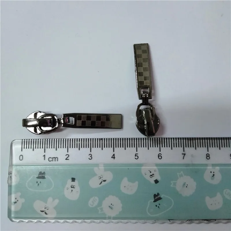 20pcs nylon 5# gun black zipper head clothing home textile metal slider~4