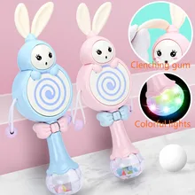 Погремушка детская игрушка погремушка 0-3-6-12 месяцев может жевать музыку девочка От 0 до 1 года головоломка человек