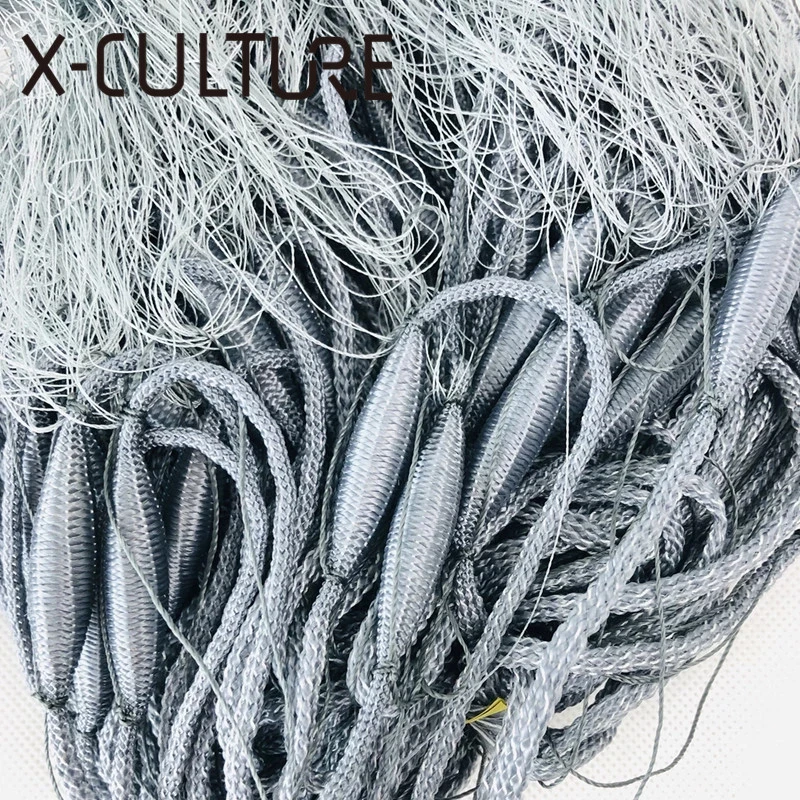 Рыболовная сеть XC Finland Gillnet 3-слойная в европейском стиле 1/8/0/1x60 м клейкая Рыба