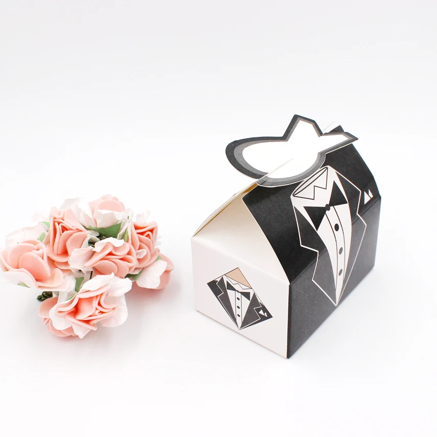 Emballage Cadeau transparent + Turban + Auto-collant
