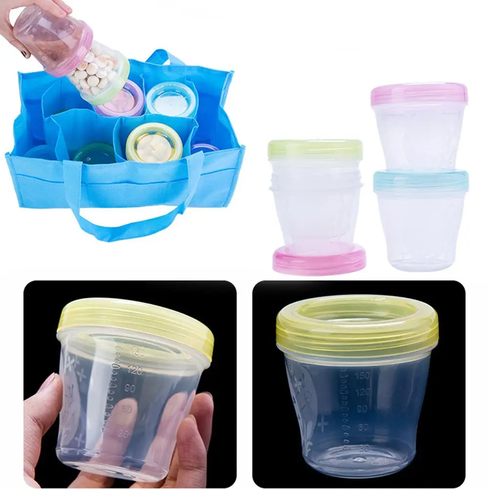 

Portable Baby Food Storage Box Baby Feeding Mini Safe Formula Milk Powder Boxes Container Solid Candy Fruit Snack Cup Baby Stuff