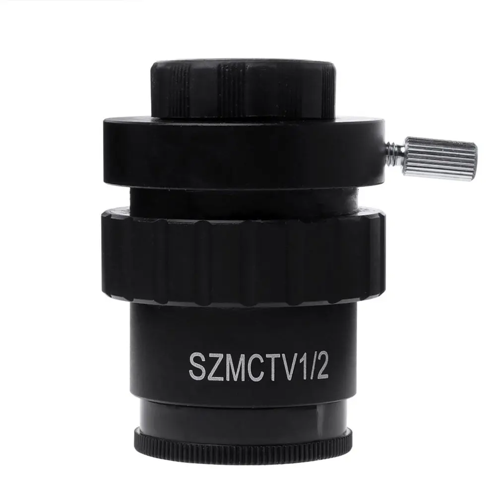 

0.5X C-mount Lens 1/2CTV Adapter For Trinocular Stereo Zoom Microscope Camera Microscopio Accessories